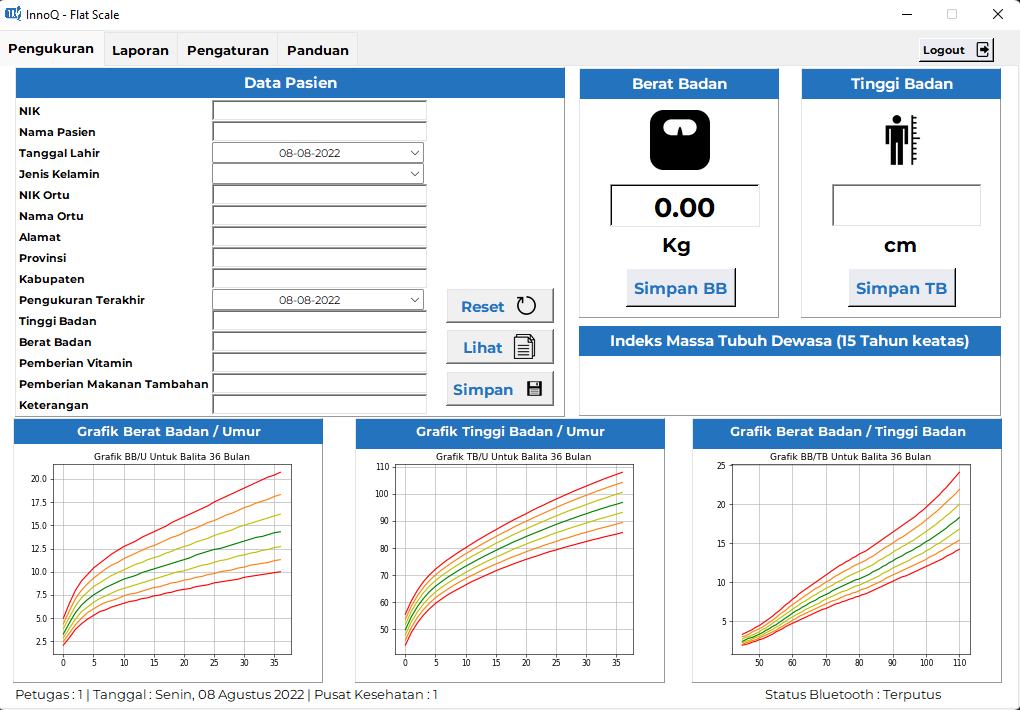 Flat Scale Data Acquisition